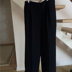 Aritzia Wilfred Classic Black Trousers